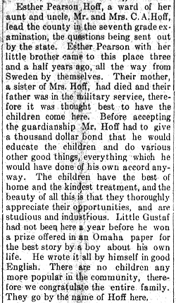Newspaper Clipping - Click to Enlarge. Photo of Newspaper Clipping